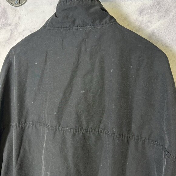 Vintage Air Jordon Nike Jacket Mens XL Black 1/4 Zip Basketball - Picture 9 of 12